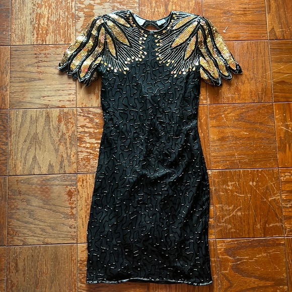 Laurence Kazar Dresses & Skirts - Beautiful Vintage Laurence Kazan Sequin Dress